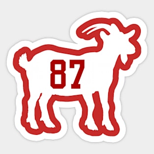 Goat 87 Sticker
